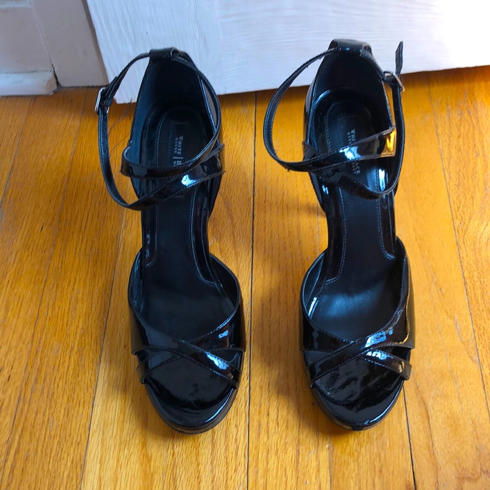 Black Sandal Pumps